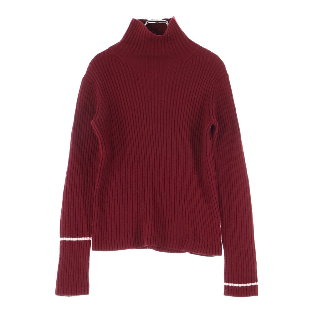 Y's(ワイズ) 23AW タートルネック ニットカーディガン レディース レッド YJ-K92-583