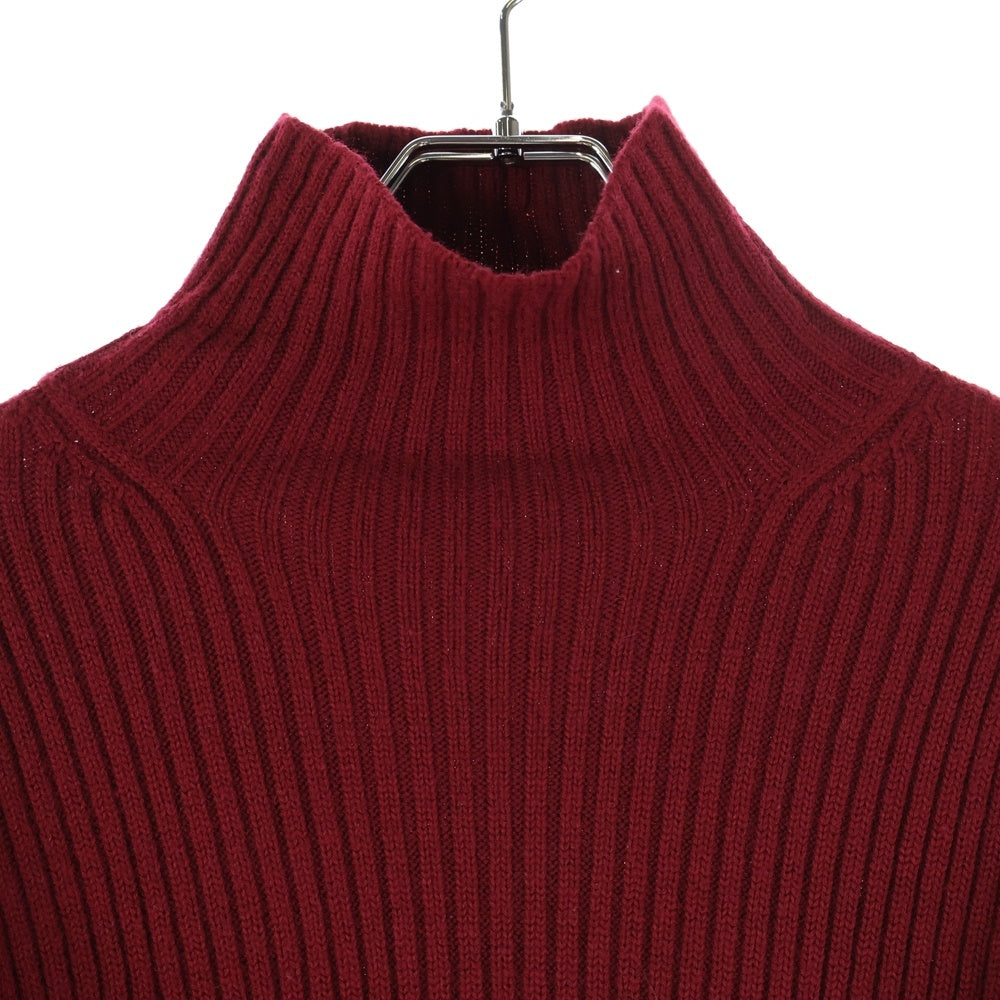 Y's(ワイズ) 23AW タートルネック ニットカーディガン レディース レッド YJ-K92-583