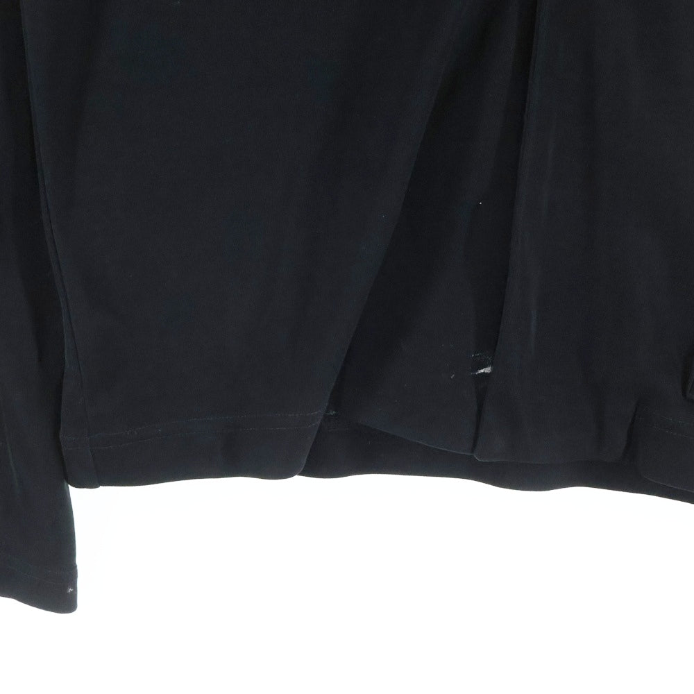 Yohji Yamamoto(ヨウジヤマモト) 08SS レギュラーカラー スナップボタンジャケット レディース ブラック FM-T43-058