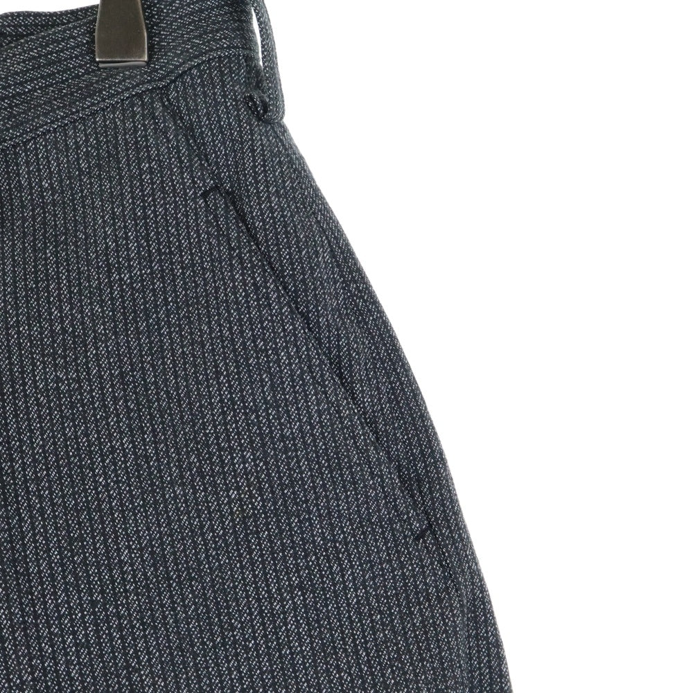 Yohji Yamamoto(ヨウジヤマモト) 05SS ストライプ テーパードパンツ グレー FY-P08-012