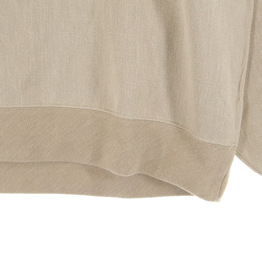VISVIM(ヴィスヴィム) 20AW AMPLUS CREW L/S アンプラス クルーネック スウェット トレーナー ベージュ 0120205010025