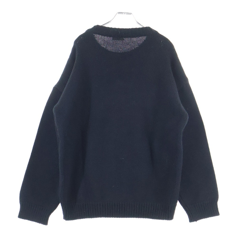 CELINE(セリーヌ) 21SS THE DANCING KID ピエロ クルーネック ボクシーニット セーター ブラック 2A43L717M