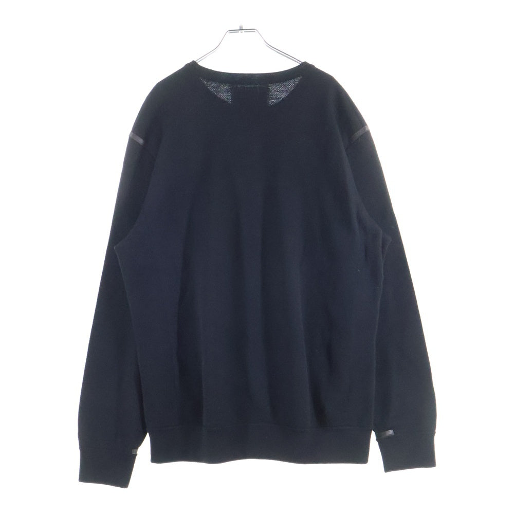 THE INOUE BROTHERS(ザイノウエブラザーズ) BABY SWEATER クルーネック アルパカニット セーター ネイビー