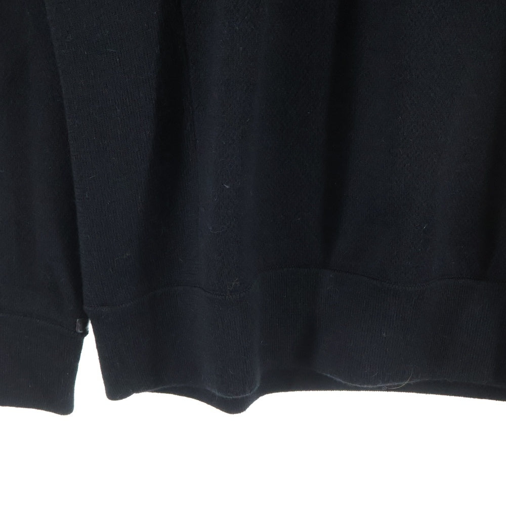 THE INOUE BROTHERS(ザイノウエブラザーズ) BABY SWEATER クルーネック アルパカニット セーター ネイビー