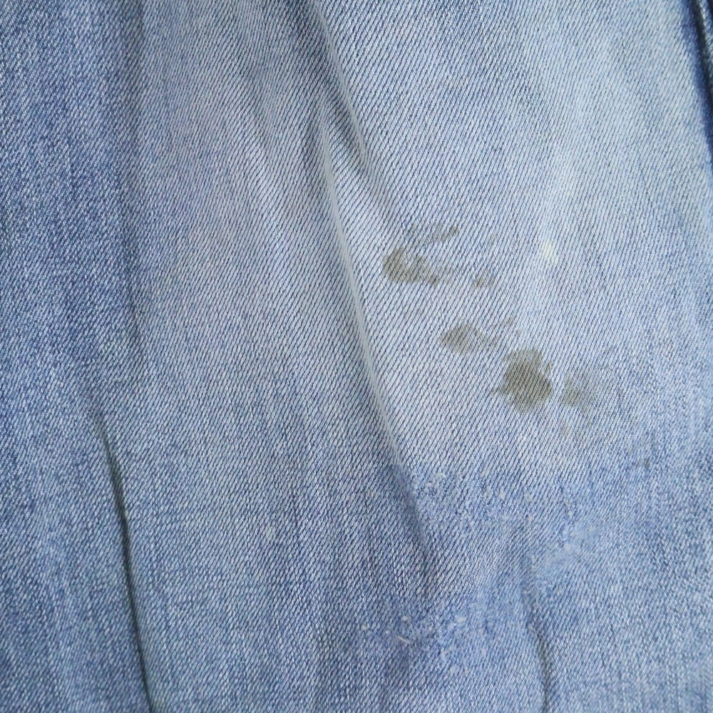 ANCELLM(アンセルム) ×WISM BOXY DENIM PAINTER SHORTS ウィズム ヴィンテージ加工 ボクシー デニムペインターショーツ ハーフパンツ インディゴ ACW-11