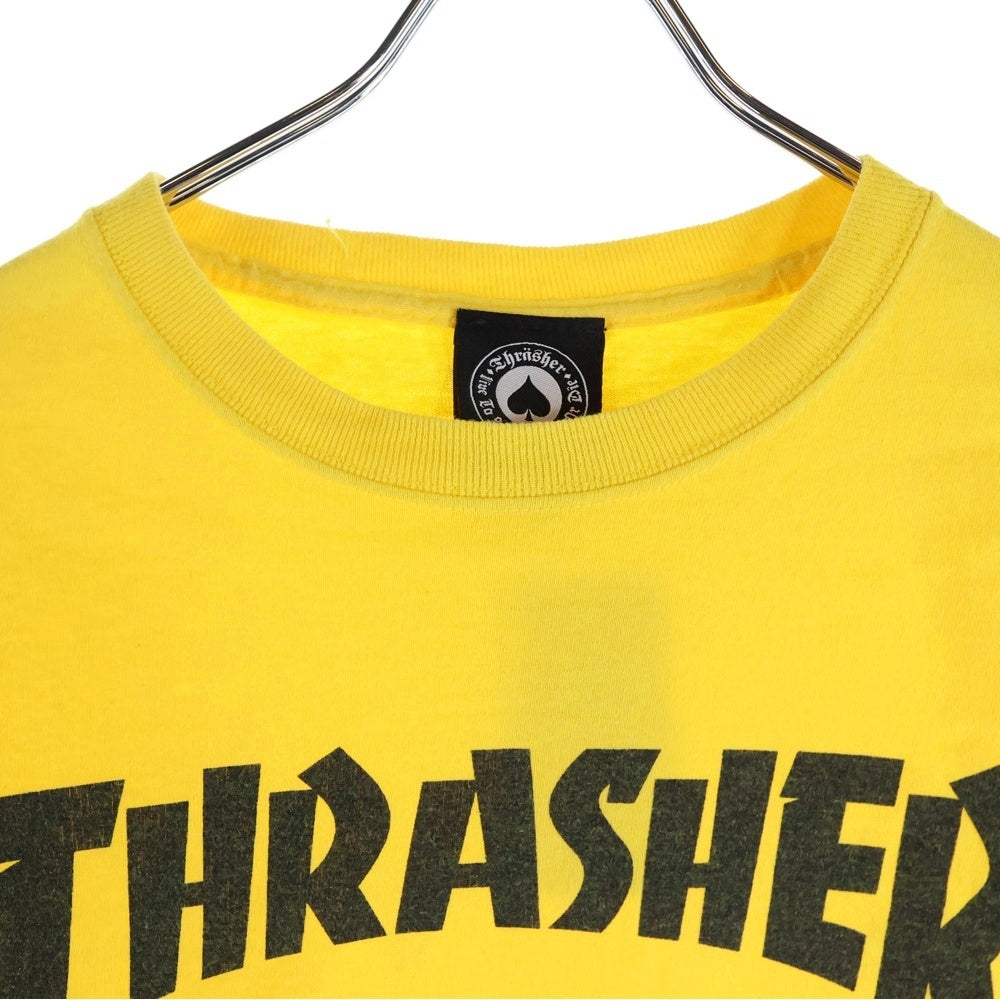 THRASHER(スラッシャー) フロントロゴプリント クルーネック 半袖T