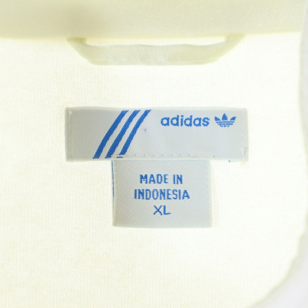 adidas(アディダス) フリース ジップアップ トラックジャケット ホワイト 931001