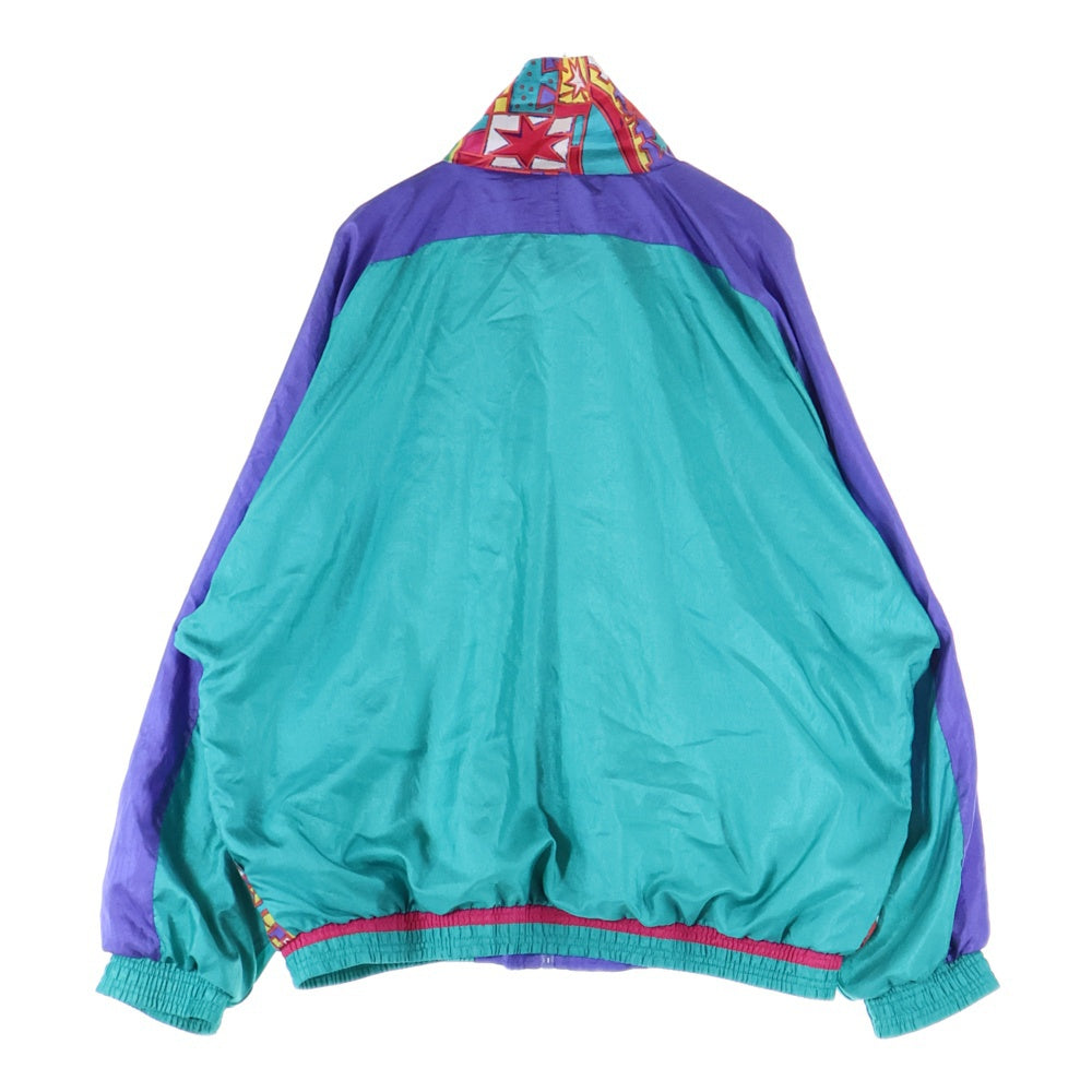 VINTAGE(ヴィンテージ) CASUAL ISLE カジュアルアイル 総柄 ウィンドブレーカー ジャケット マルチカラー
