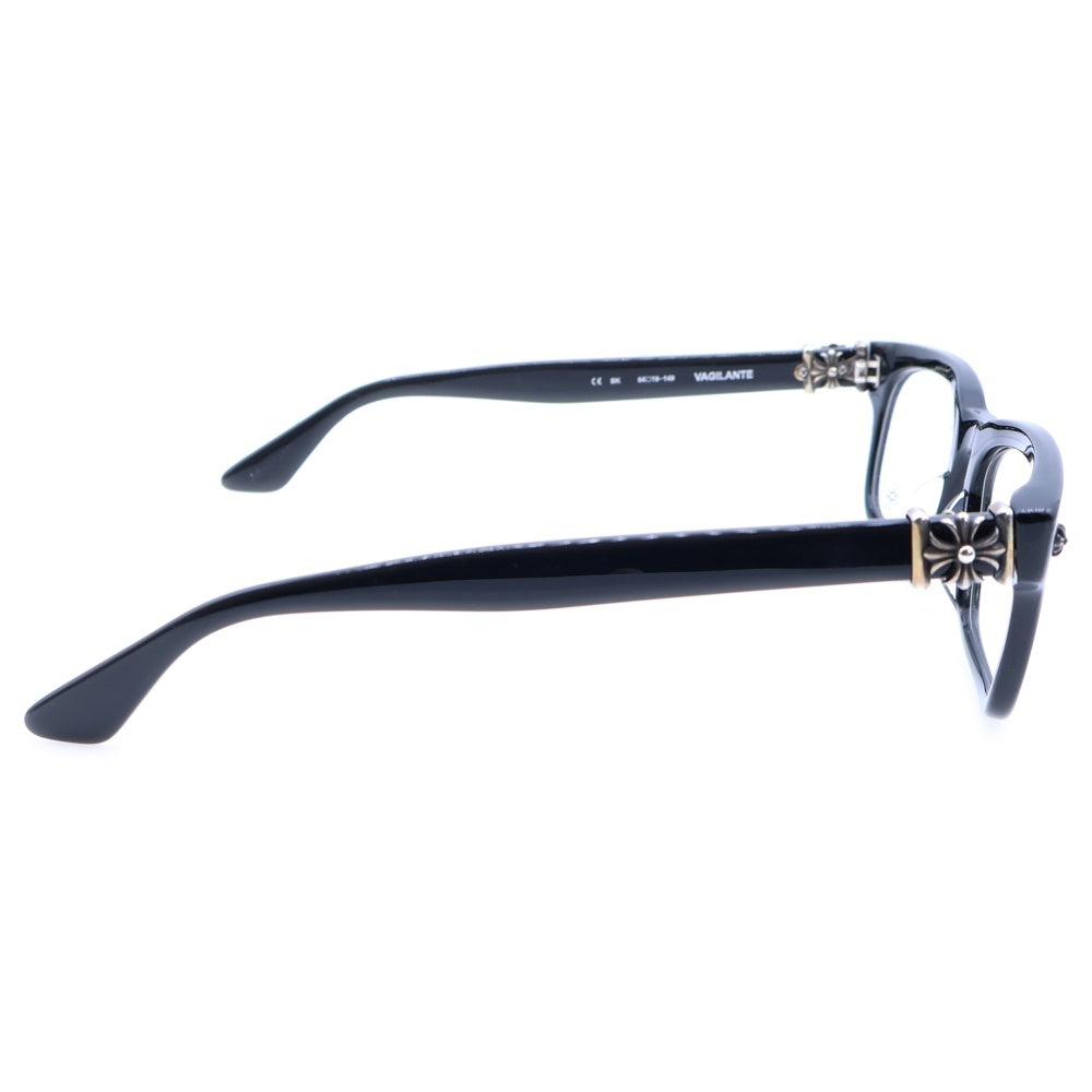 CHROME HEARTS(クロムハーツ) VAGILANTE CHプラステンプル アジアンフィット サングラス メガネ 眼鏡 ブラック