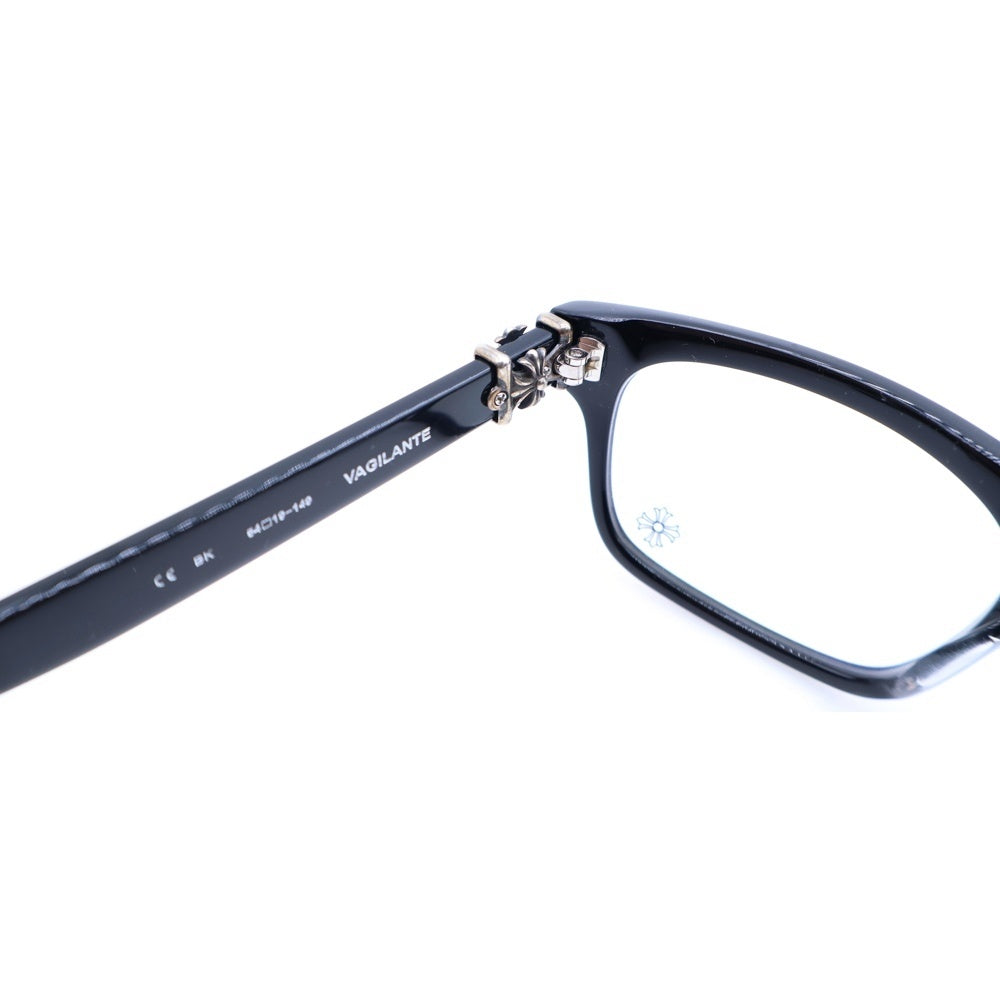 CHROME HEARTS(クロムハーツ) VAGILANTE CHプラステンプル アジアンフィット サングラス メガネ 眼鏡 ブラック