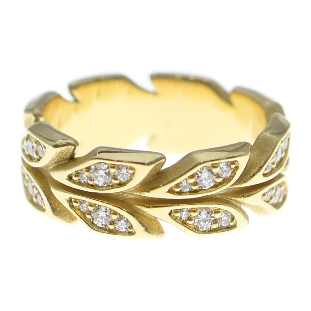 TIFFANY & Co.(ティファニー) K18YG ビクトリアヴァインバンドリング ゴールド レディース