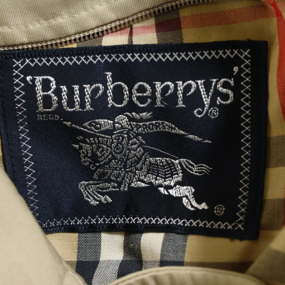 BURBERRYS(バーバリーズ) 裏地ノヴァチェック ライナー付き ステンカラーコート ベージュ WRO55-940-02