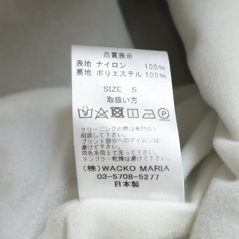 WACKO MARIA(ワコマリア) 25SS COACH JACKET バックロゴ コーチジャケット グレー 25SS-WMO-BL11