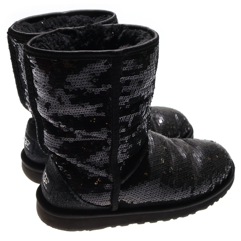 UGG(アグ) スパンコール クラシックショートブーツ レディース ブラック 3161