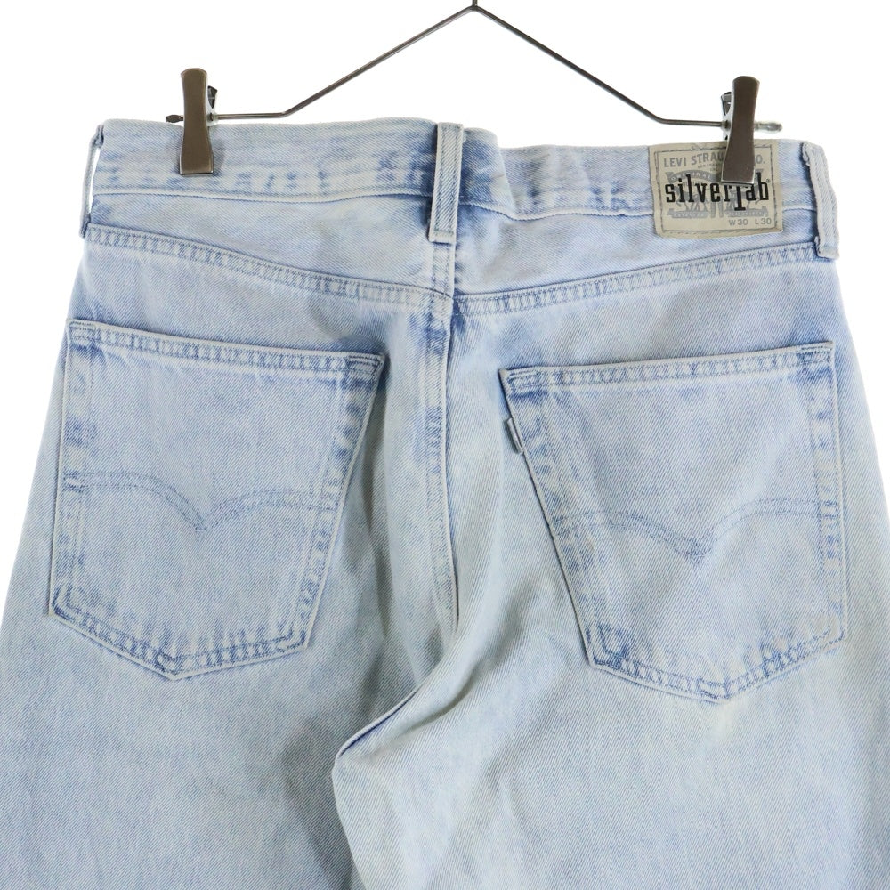 Levi's(リーバイス) SILVERTAB ルーズフィット ジップフライ デニムパンツ ライトインディゴ A3421-0002
