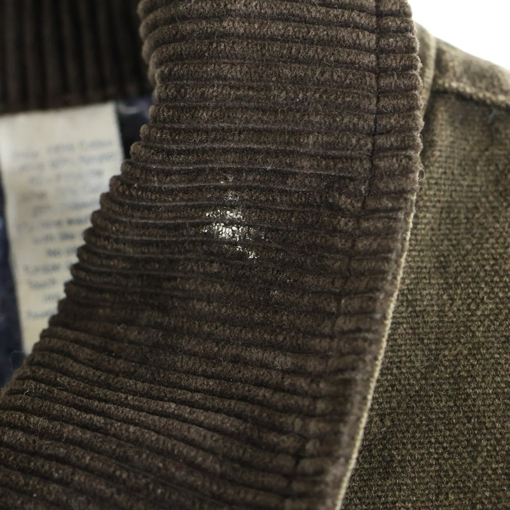 Dickies(ディッキーズ) 90S 裏ブランケット ロゴパッチ ダック地 カバーオール ジャケット カーキ/ブラウン