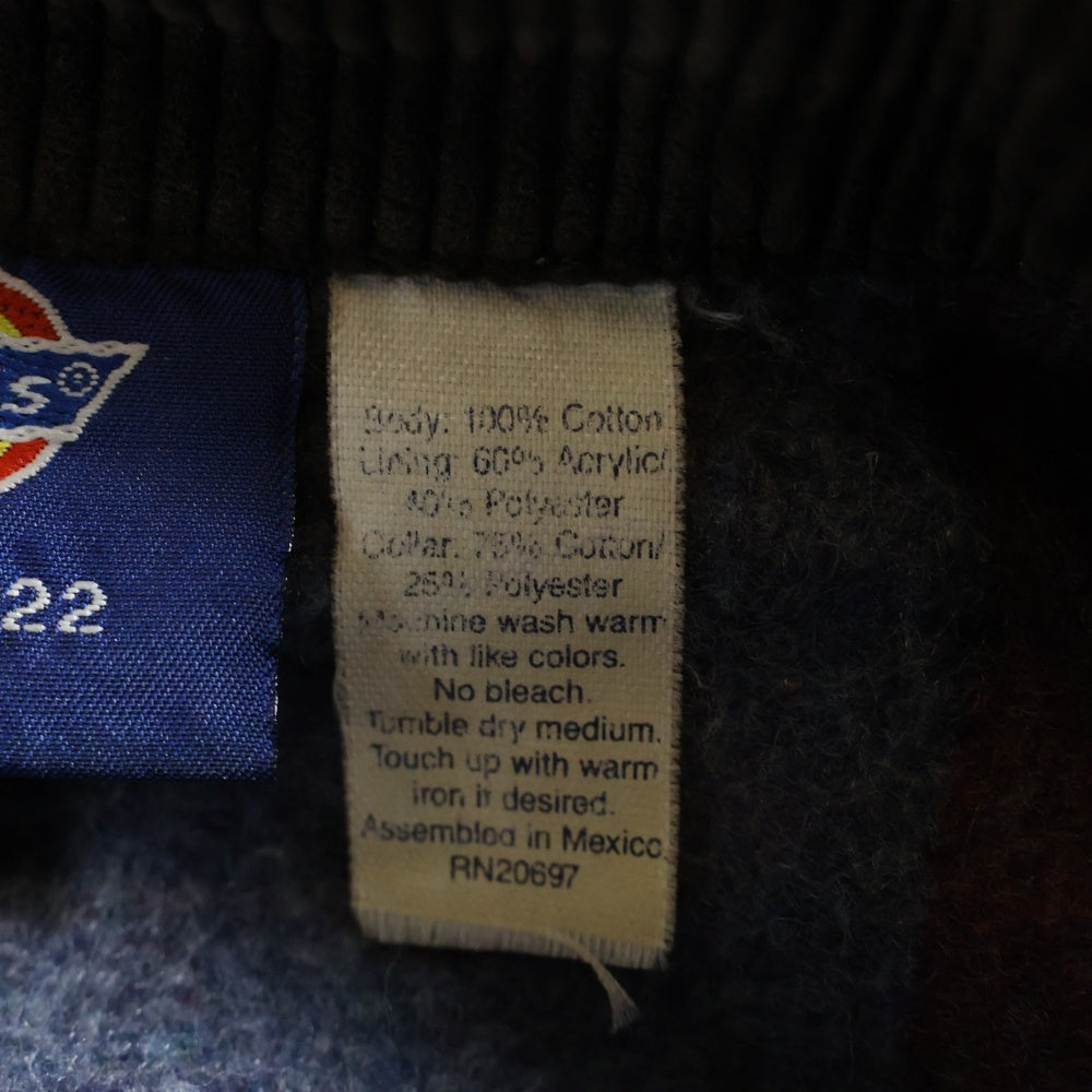 Dickies(ディッキーズ) 90S 裏ブランケット ロゴパッチ ダック地 カバーオール ジャケット カーキ/ブラウン