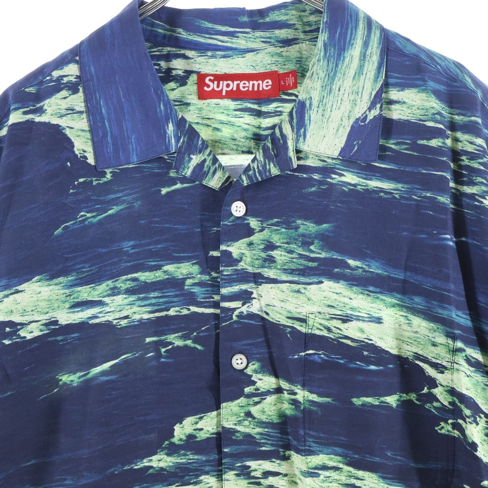 supreme シュプリーム Boat S/S Shirt 25SS Mサイズ SUPREME(シュプリーム) 25SS Boat S/S Shirt ボート 総柄 半袖レーヨン