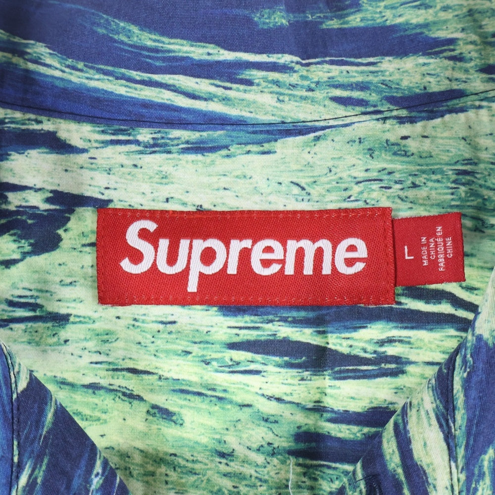 SUPREME(シュプリーム) 25SS Boat S/S Shirt ボート 総柄 半袖レーヨン