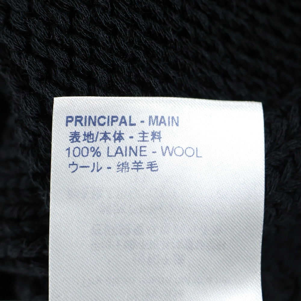 LOUIS VUITTON(ルイヴィトン) 20SS ダミエ バスケットウィーブ クルーネックニットセーター ブラック RM201M TBB HIN10W