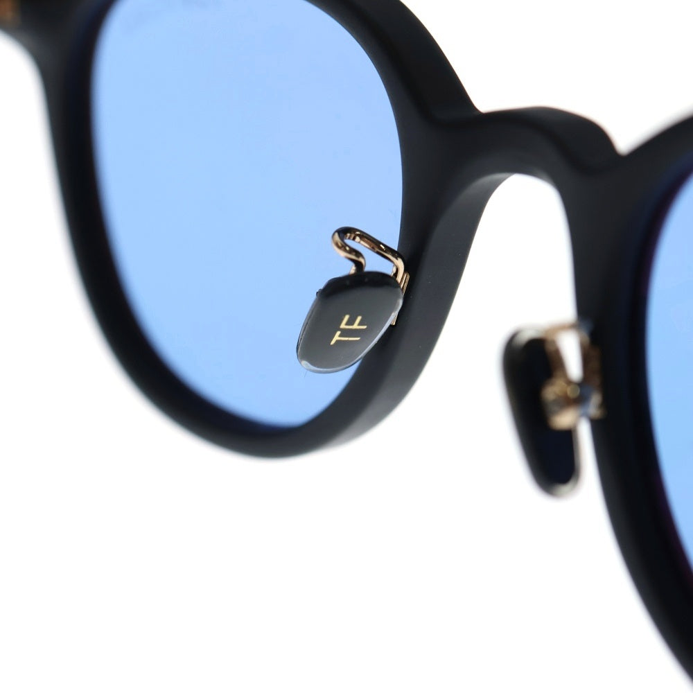 TOM FORD(トムフォード) ウェリントン マット フレーム サングラス メガネ ブラック TF977‐D