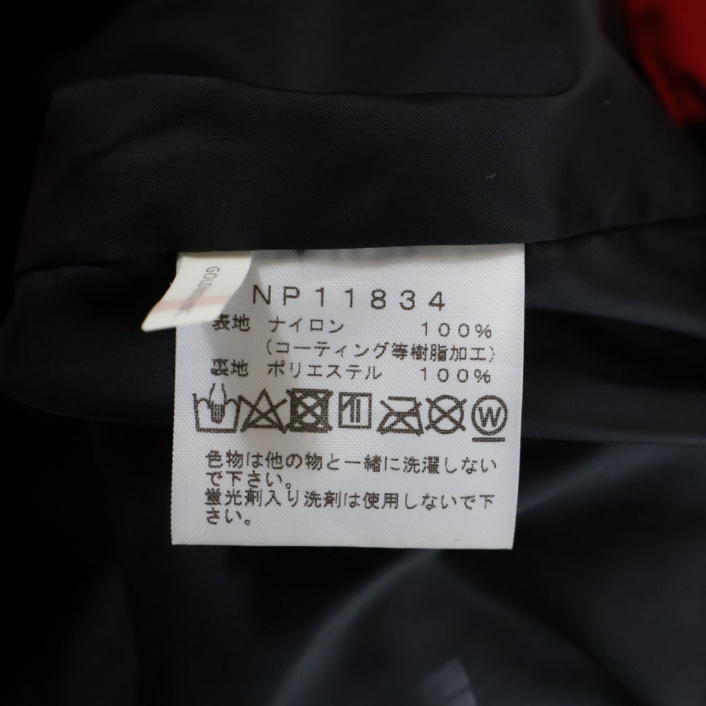 THE NORTH FACE(ザノースフェイス) MOUNTAIN LIGHT JACKET GORE-TEX マウンテン ナイロン ライトジャケット ゴアテックス レッド/ブラック NP11834