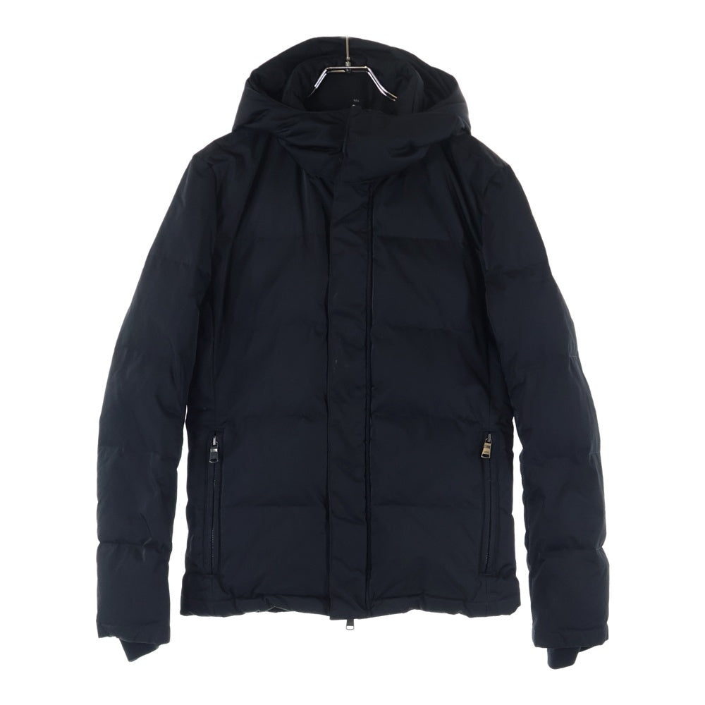 wjk(ダブルジェイケイ) SIMPLE DOWN JACKET シンプルダウンジャケット ダブルジップフーデッドジャケット ブラック