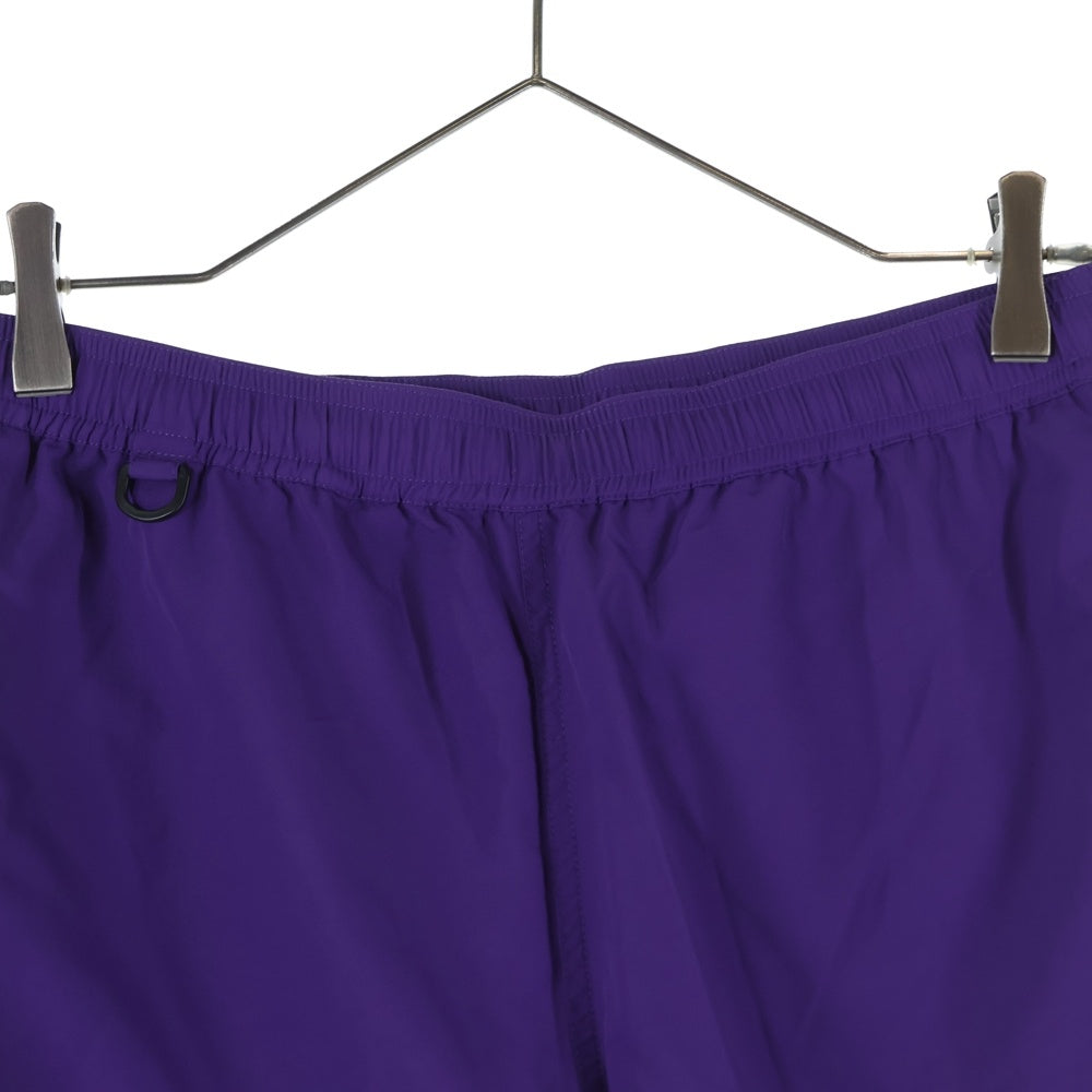 F.C.R.B./F.C.Real Bristol/FCRB(エフシーアールビー/エフシーレアルブリストル) 20SS NYLON EASY LONG PANTS ワンポイントロゴワッペン ナイロンイージーロングパンツ パープル FCRB-200053