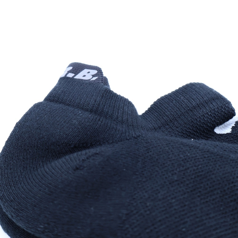 F.C.R.B./F.C.Real Bristol/FCRB(エフシーアールビー/エフシーレアルブリストル) 22AW FCRB ANKLE SOCKS ロゴプリント アンクルソックス ブラック FCRB-222084