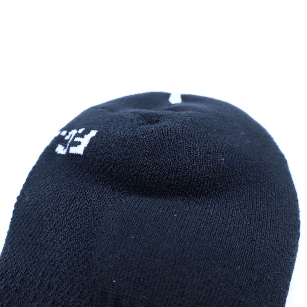 F.C.R.B./F.C.Real Bristol/FCRB(エフシーアールビー/エフシーレアルブリストル) 24SS SHORT SOCKS ロゴプリント ショートソックス ブラック FCRB-240094