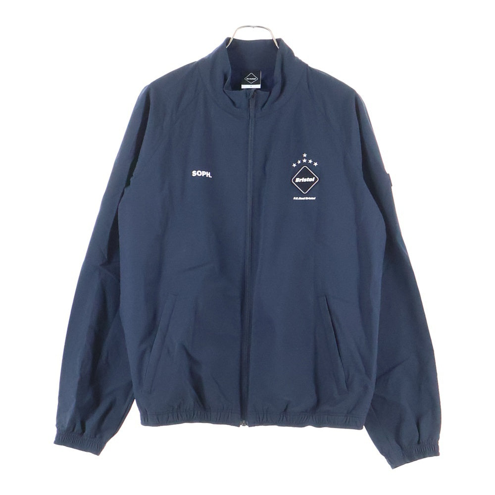 F.C.R.B./F.C.Real Bristol/FCRB(エフシーアールビー/エフシーレアルブリストル) 24SS TEAM TRACK JACKET チーム ナイロントラックジャケット ネイビー FCRB-240019