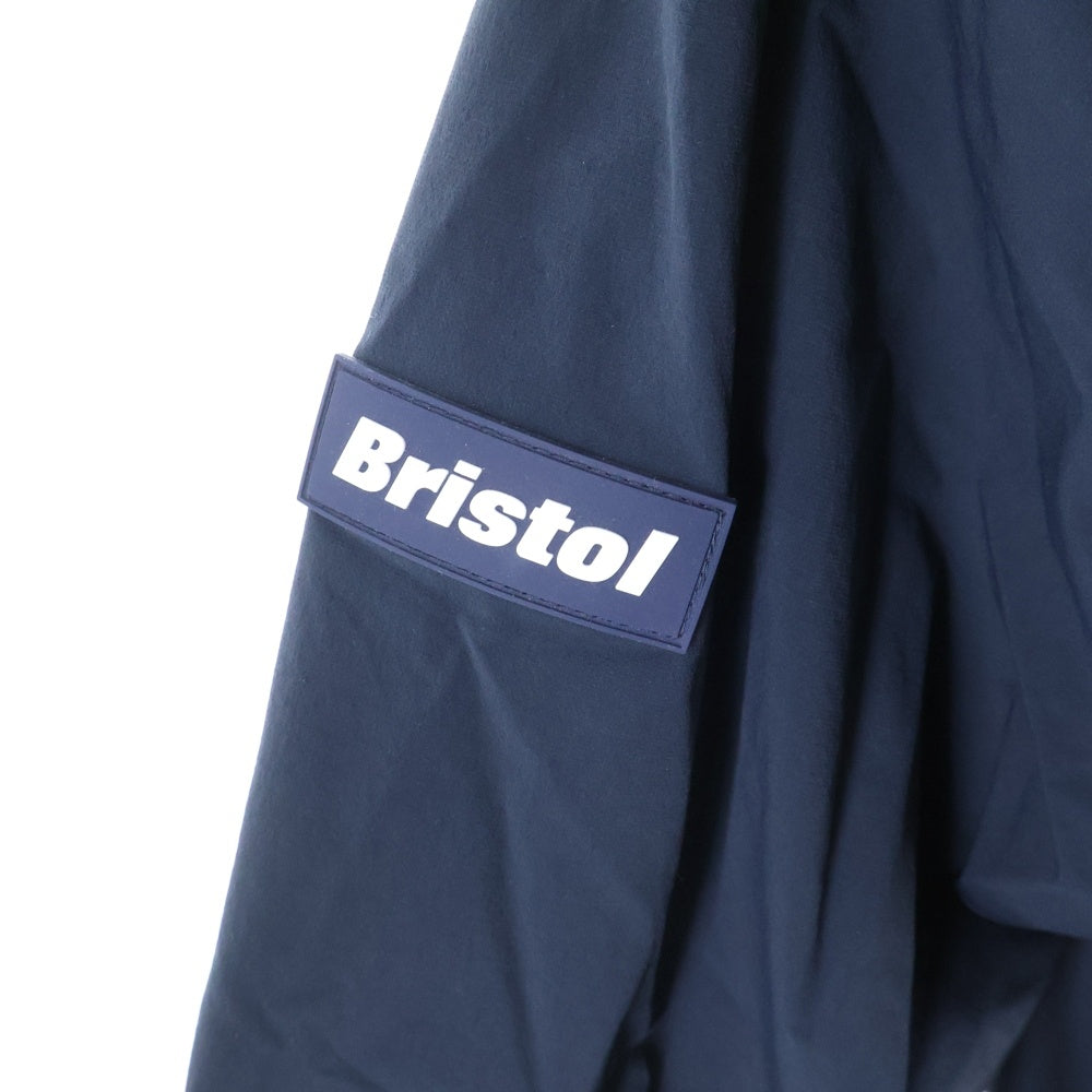 F.C.R.B./F.C.Real Bristol/FCRB(エフシーアールビー/エフシーレアルブリストル) 24SS TEAM TRACK JACKET チーム ナイロントラックジャケット ネイビー FCRB-240019