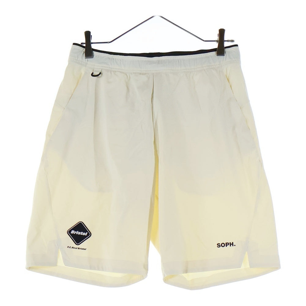 F.C.R.B./F.C.Real Bristol/FCRB(エフシーアールビー/エフシーレアルブリストル) 25SS CORDURA STRETCH TEAM SHORTS コーデュラ ストレッチ チームショーツ ハーフパンツ ホワイト FCRB-250058