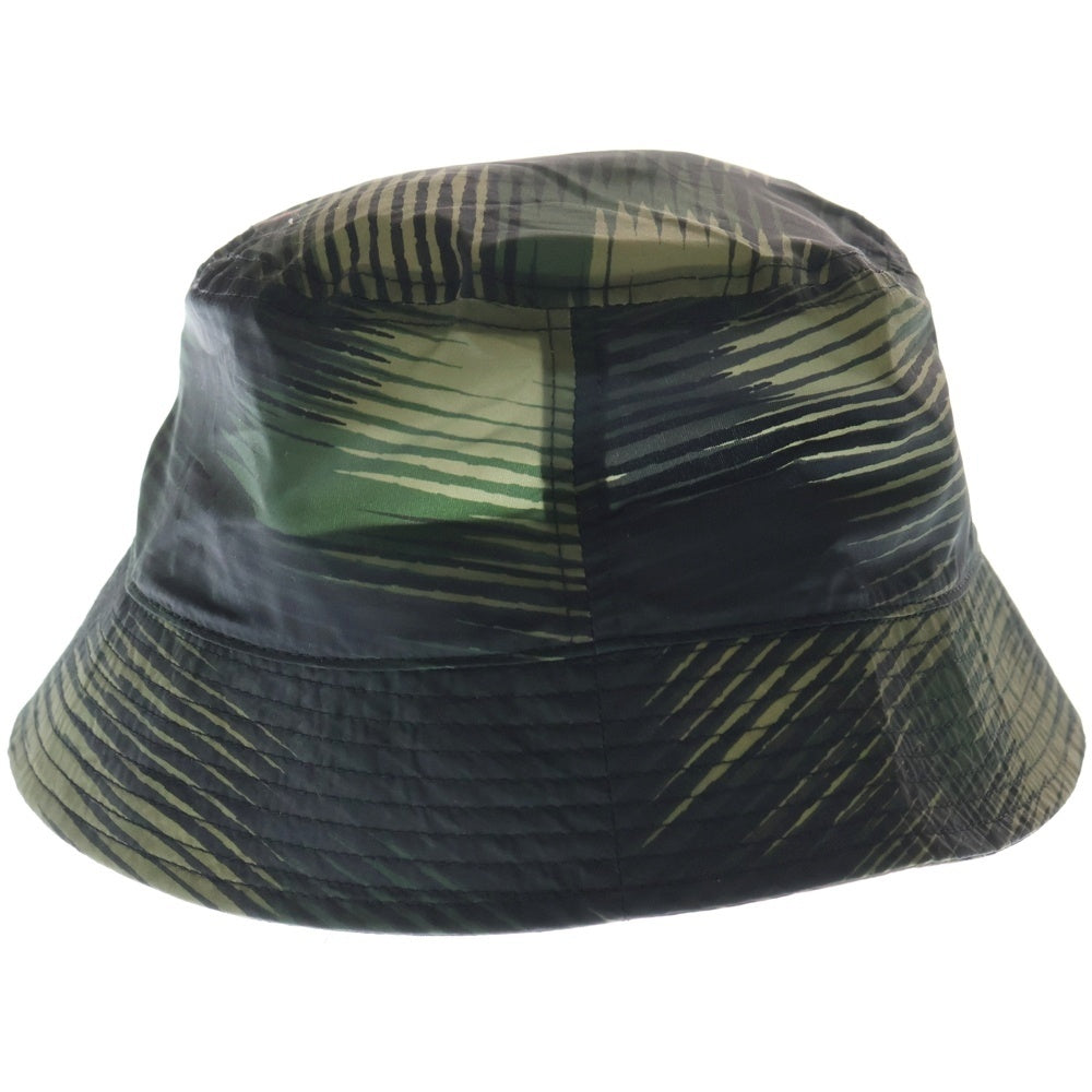 F.C.R.B./F.C.Real Bristol/FCRB(エフシーアールビー/エフシーレアルブリストル) 25SS SPEED CAMO HAT スピードカモハット ウッドランド柄 ナイロンバケットハット 帽子 カーキ/ブラック FCRB-250029