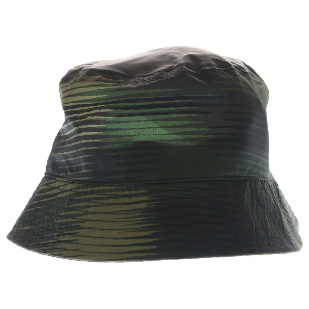 F.C.R.B./F.C.Real Bristol/FCRB(エフシーアールビー/エフシーレアルブリストル) 25SS SPEED CAMO HAT スピードカモハット ウッドランド柄 ナイロンバケットハット 帽子 カーキ/ブラック FCRB-250029