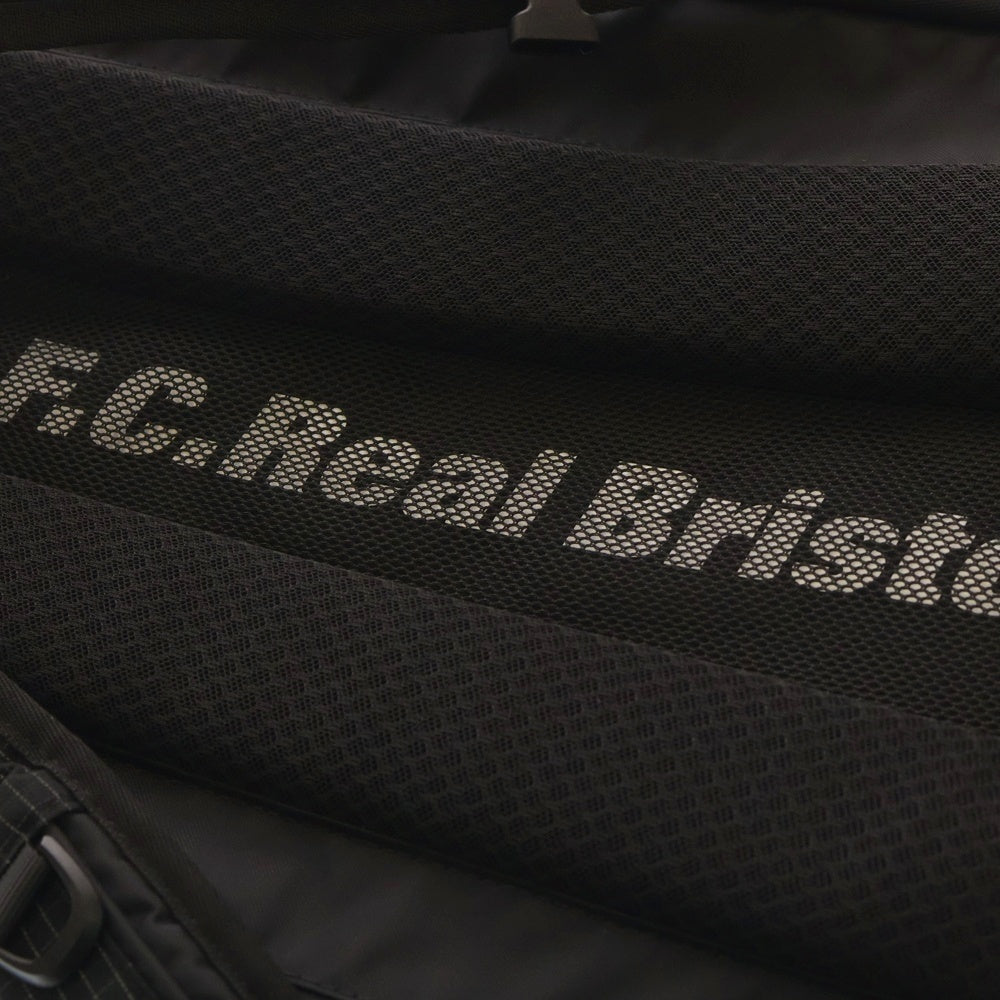 F.C.R.B./F.C.Real Bristol/FCRB(エフシーアールビー/エフシーレアルブリストル) 25SS TOUR BACKPACK ツアーバックパック リュックサック ブラック FCRB-250103