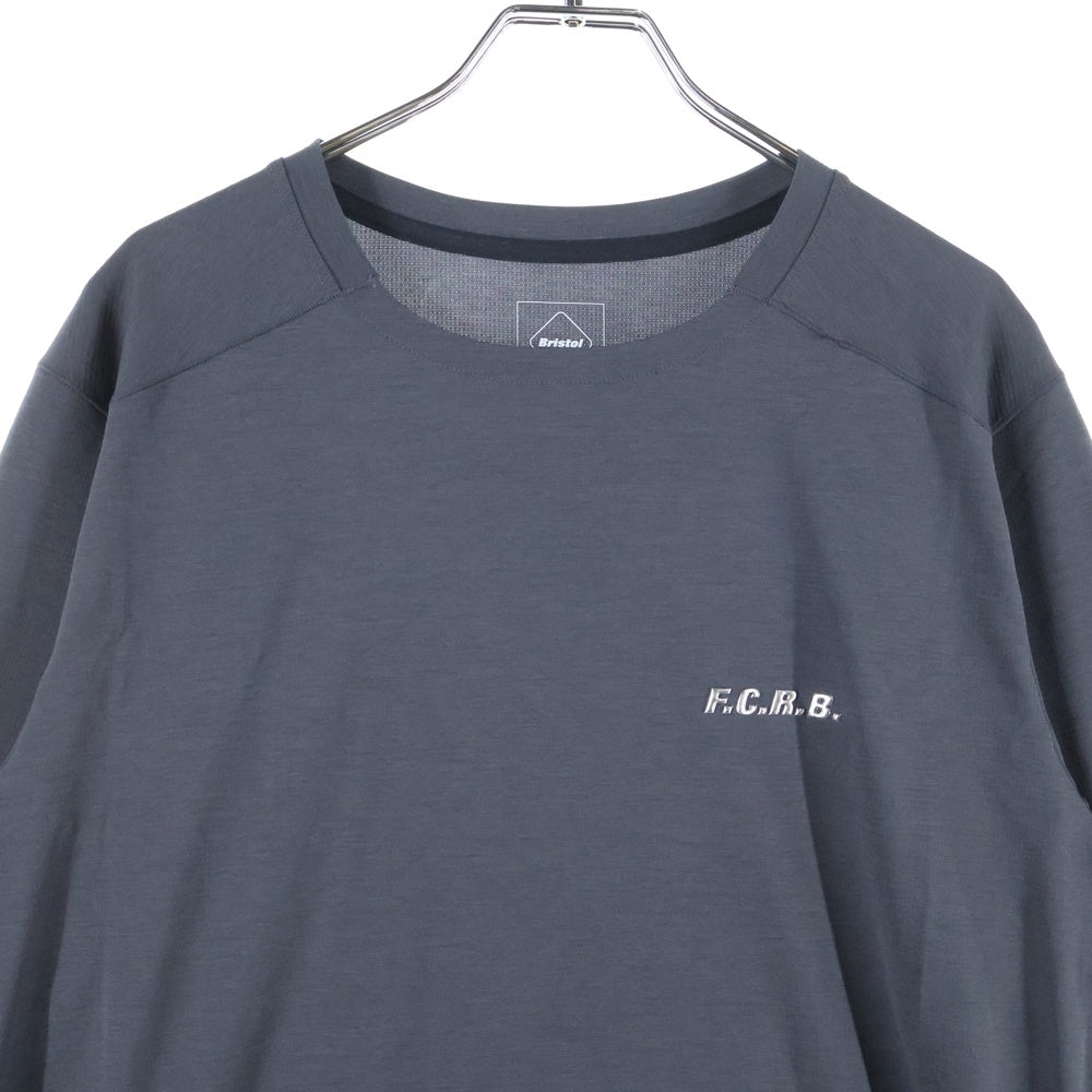 F.C.R.B./F.C.Real Bristol/FCRB(エフシーアールビー/エフシーレアルブリストル) 25SS TECH L/S TRAIL TOP テック 長袖カットソー Tシャツ グレー FCRB-250054