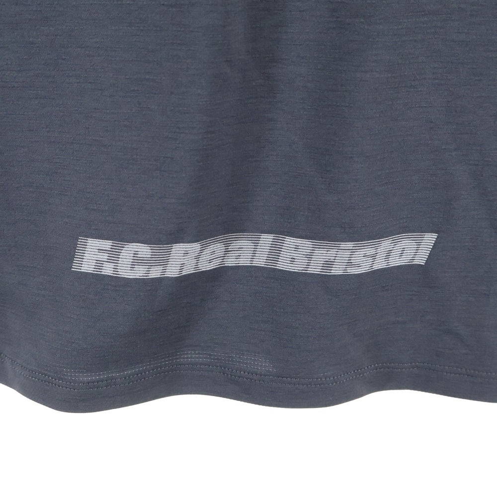 F.C.R.B./F.C.Real Bristol/FCRB(エフシーアールビー/エフシーレアルブリストル) 25SS TECH L/S TRAIL TOP テック 長袖カットソー Tシャツ グレー FCRB-250054