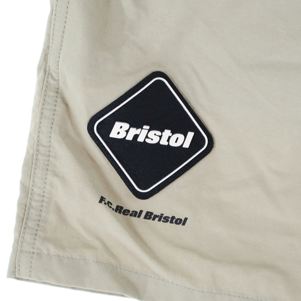 F.C.R.B./F.C.Real Bristol/FCRB(エフシーアールビー/エフシーレアルブリストル) 25SS SUPPLEX NYLON EASY SHORTS サプレックス ナイロン イージー ショーツ ハーフパンツ ベージュ FCRB-250025