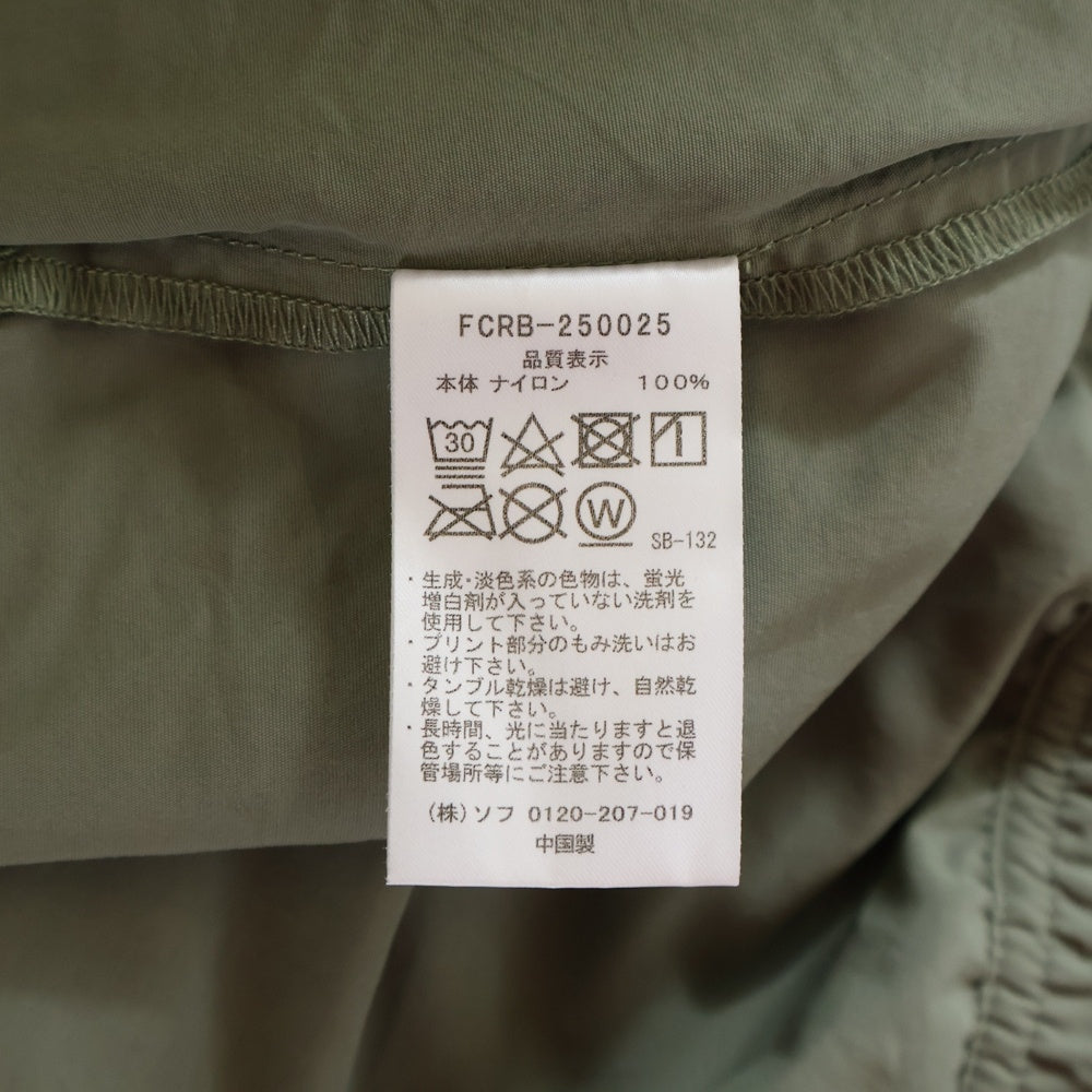 F.C.R.B./F.C.Real Bristol/FCRB(エフシーアールビー/エフシーレアルブリストル) 25SS SUPPLEX NYLON EASY SHORTS サプレックス ナイロン イージー ショーツ ハーフパンツ カーキ FCRB-250025