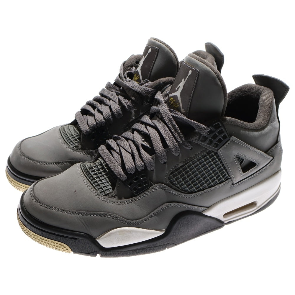 NIKE(ナイキ) AIR JORDAN 4 RETRO COOL GREY エアジョーダン4 レトロ クール グレー ハイカットスニーカー グレー US9.5/27.5cm 308497-007