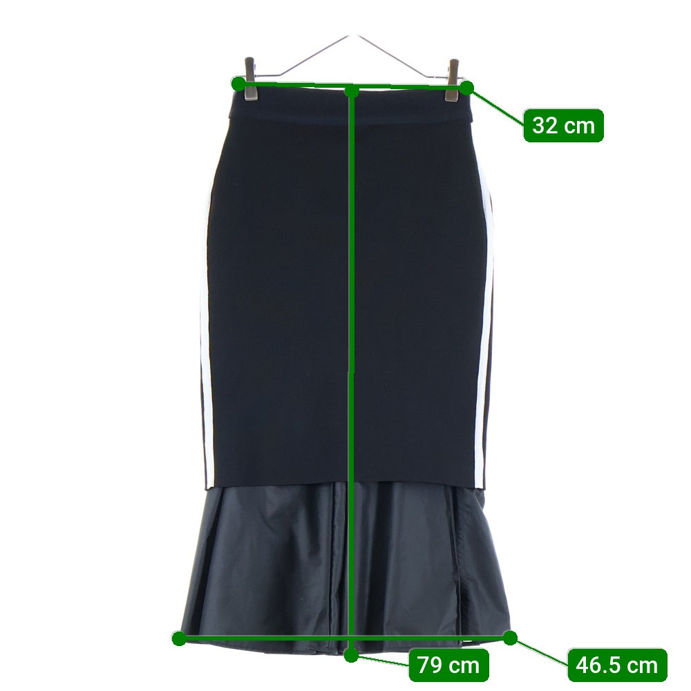 DOUBLE STANDARD CLOTHING(ダブルスタンダードクロージング) サイドライン リバーシブルスカート レディース ブラック 2502-221-233B