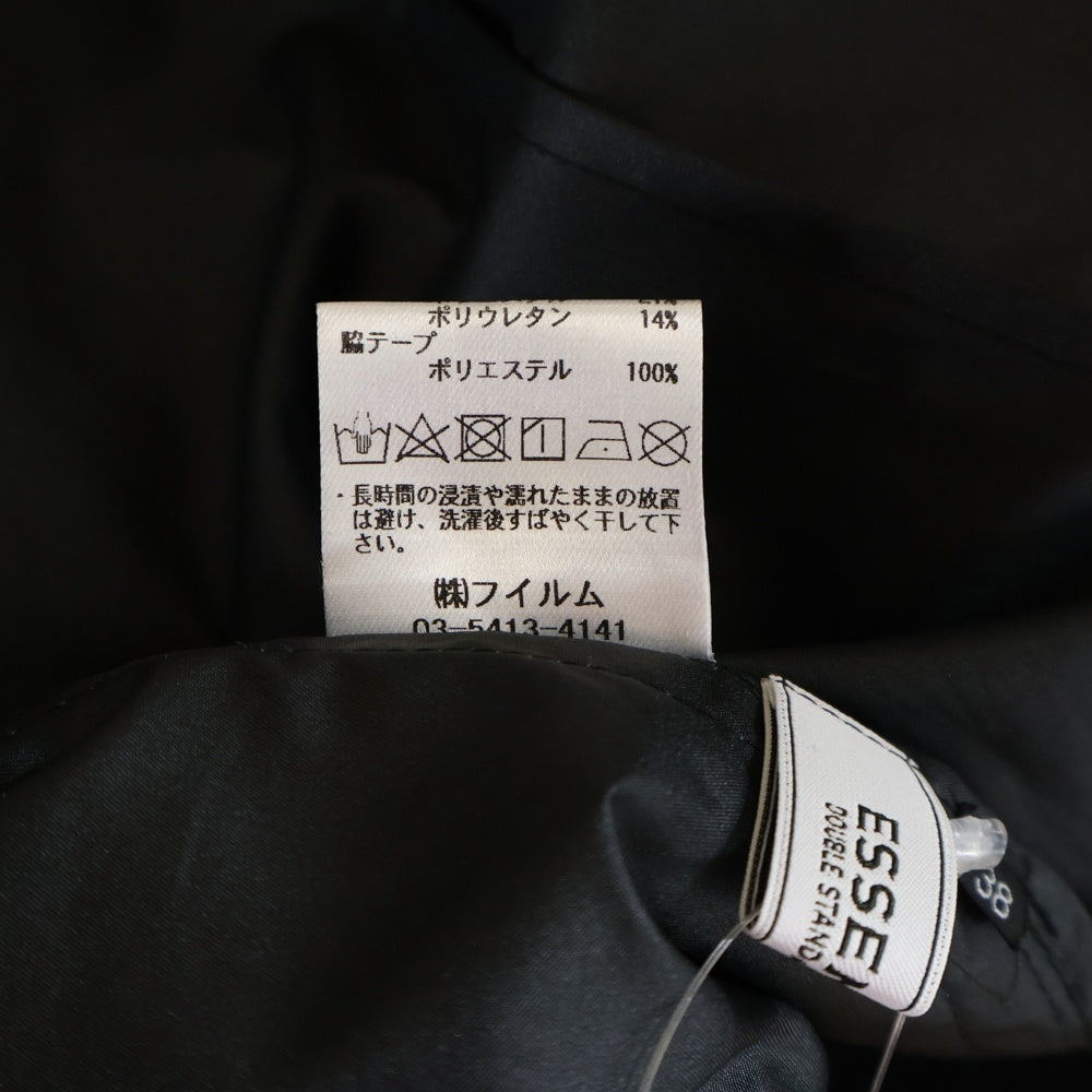 DOUBLE STANDARD CLOTHING(ダブルスタンダードクロージング) サイドライン リバーシブルスカート レディース ブラック 2502-221-233B