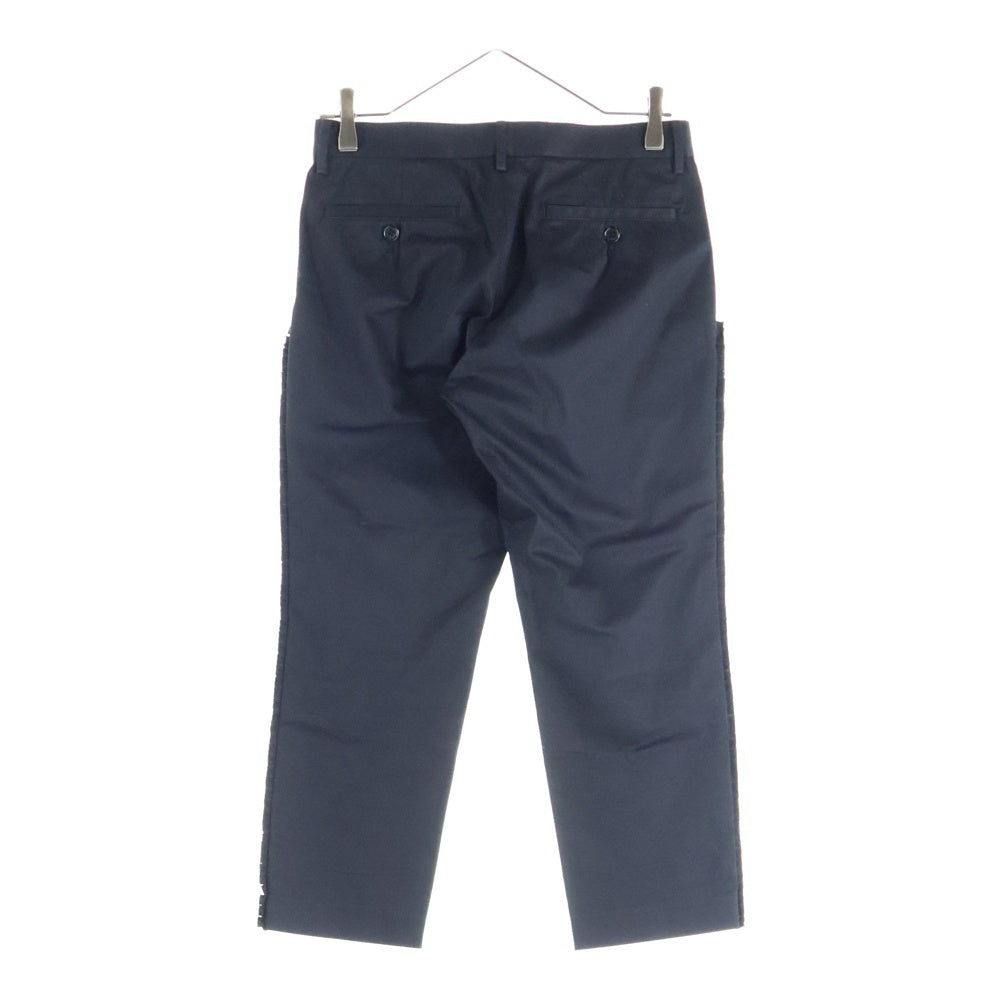 SueUNDERCOVER(スーアンダーカバー) サイドフリルデザイン コットン パンツ レディース ブラック SUM1502