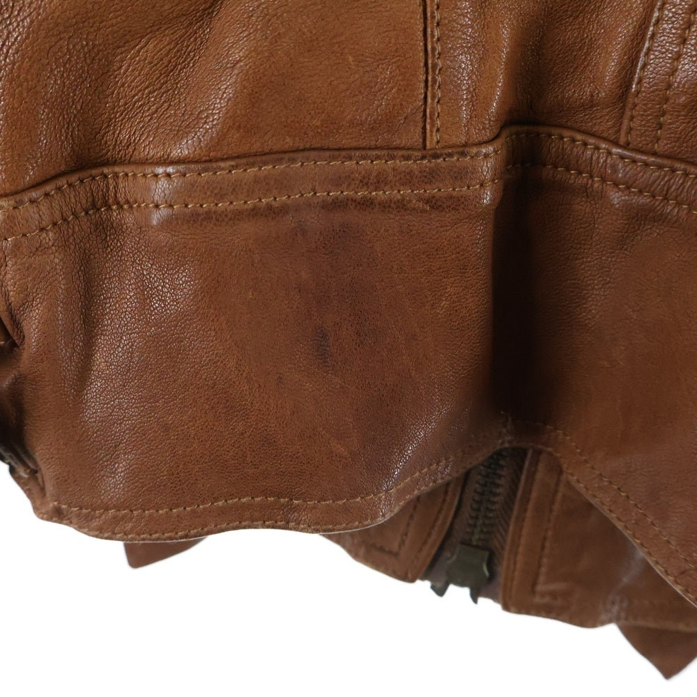 SHARE SPIRIT(シェアスピリット) シープレザー フーデッド ジップ