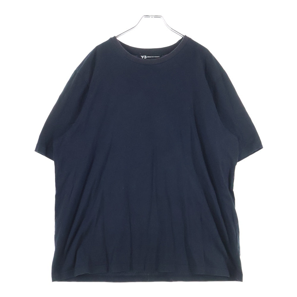 Y-3(ワイスリー) 19SS SKULL TEE スカル刺繍 クルーネック半袖Tシャツ カットソー ブラック EH5756 1AX001