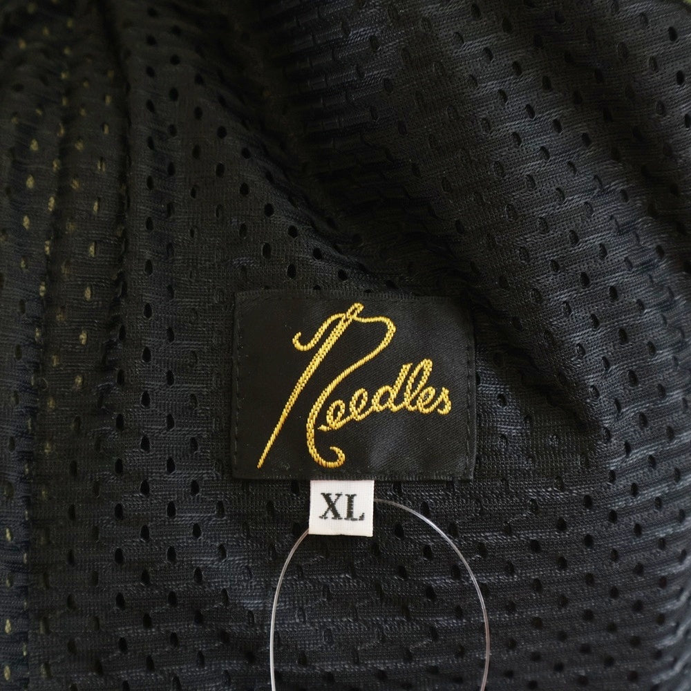 Needles(ニードルス) NARROW TRACK PANT POLY SMOOTH ナロー ポリ スムース サイドライン トラックパンツ グリーン/パープル 0T229