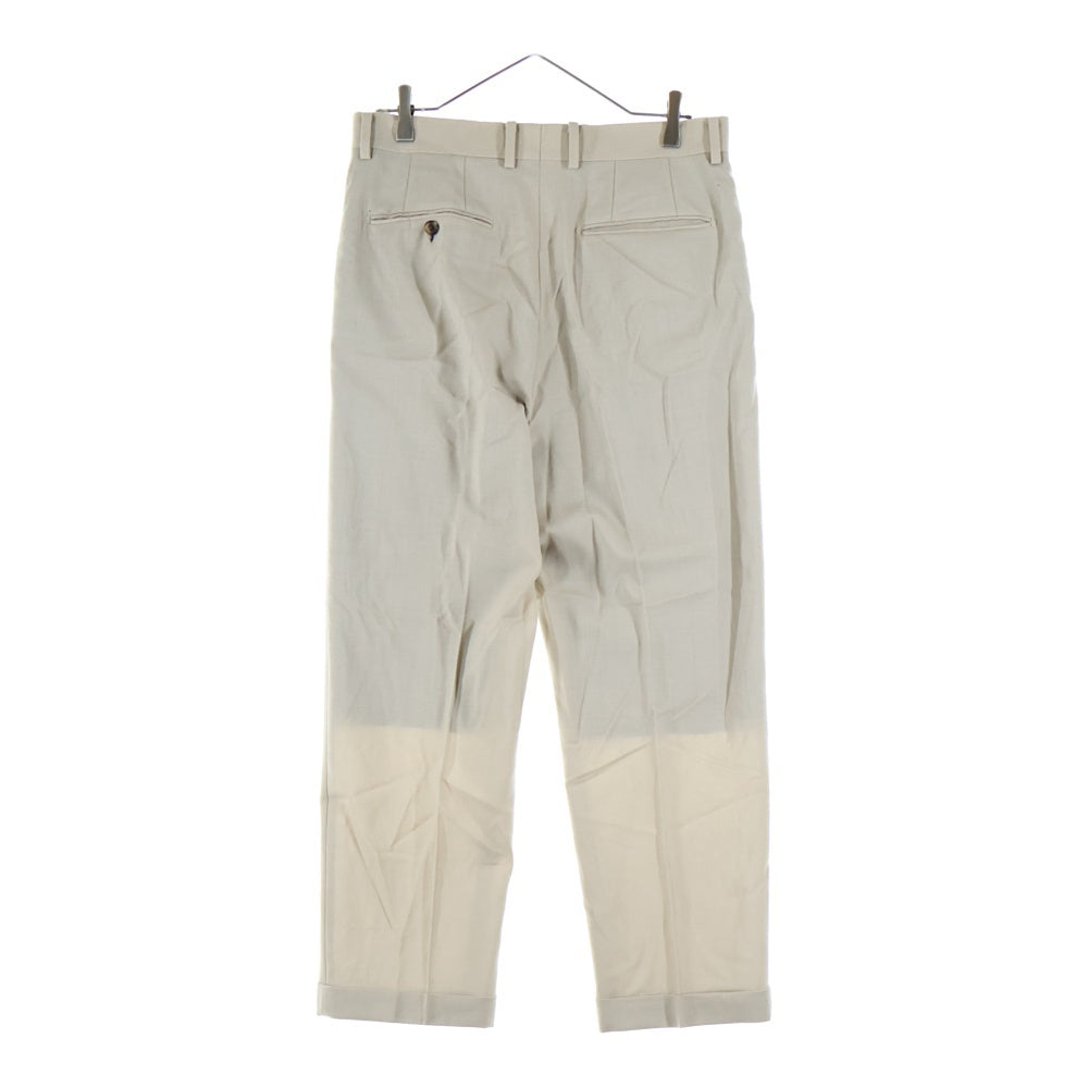 ワコマリア プリーツトラウザー　スラックス　ドメール WACKO MARIA(ワコマリア) DORMEUIL PLEATED TROUSERS TYPE-2 ドーメル