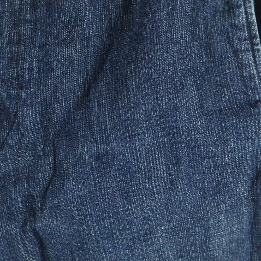 KAPITAL(キャピタル) フリル付き ストレートデニムパンツ ジーンズ レディース インディゴ