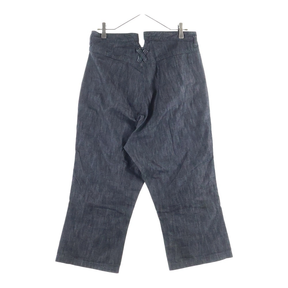 tricot COMME des GARCONS(トリコ コム デ ギャルソン) 05SS AD2004 ワイドデニムパンツ ジーンズ ブラック TO-P037